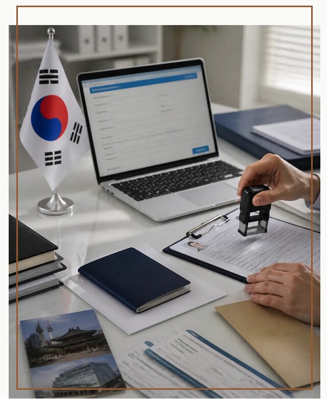 Оформление визы в Южную Корею в Серпухове срочно под ключ