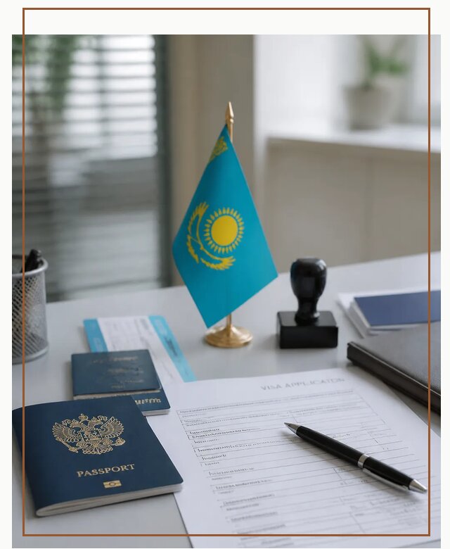 Оформление визы в Казахстан для поездки и работы в Серпухове