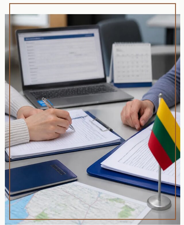 Профессиональное оформление визы в Литву для поездки в Серпухове