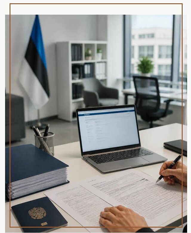 Оформление ВНЖ в Эстонии для переезда и легального проживания в Серпухове