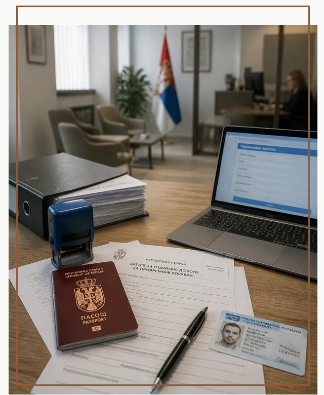 Оформление ПМЖ в Сербии для переезда в Серпухове под ключ