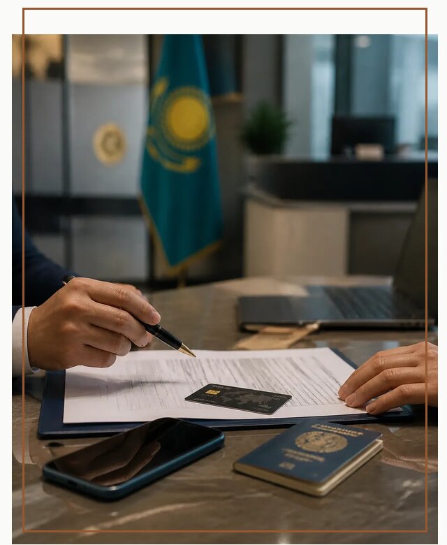 Открытие счета и банковской карты в Казахстане в Серпухове