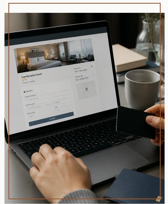 Оплата бронирования Booking в Серпухове по цене от 4572 р. | Гиперактив-Срп